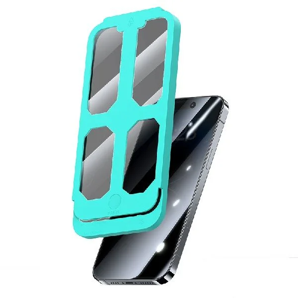 Usams  Anti-spy Full Screen HD Tempered Glass With Installation Tool For I Phone 14 Series