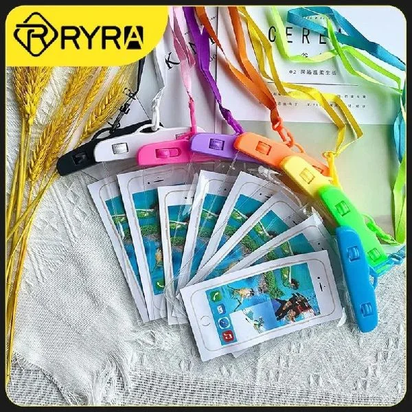 RYRA Intelligent Touch-screen PVC Transparent Waterproof Bag For Mobile Phone