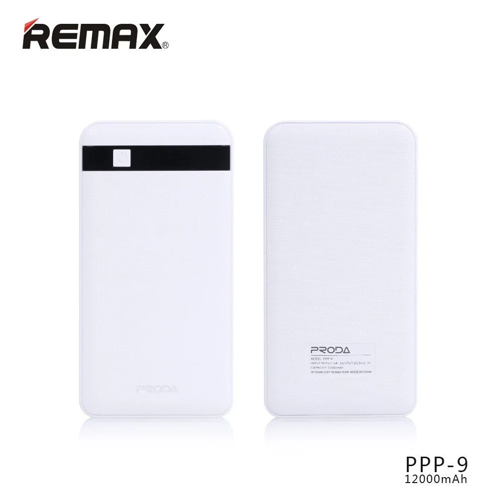 REMAX Proda PPP-9 12000mAh Power bank with LED Torch