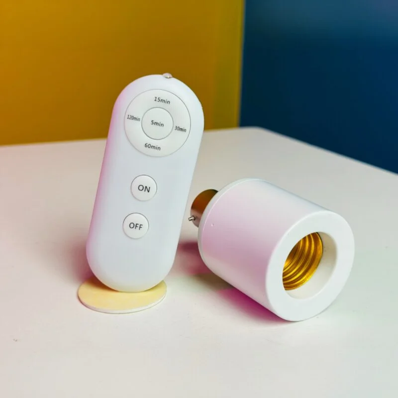 Led light Remote Holder B22 to E27