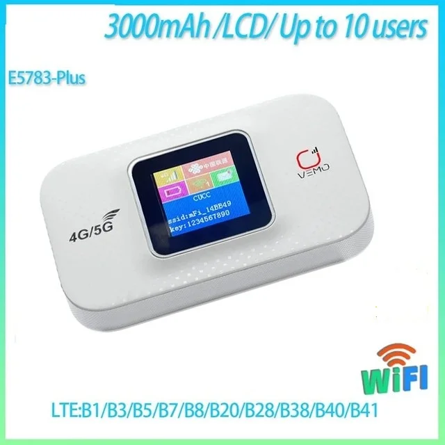 E5783 5G LTE CAT6 Wireless Modem Pocket Router