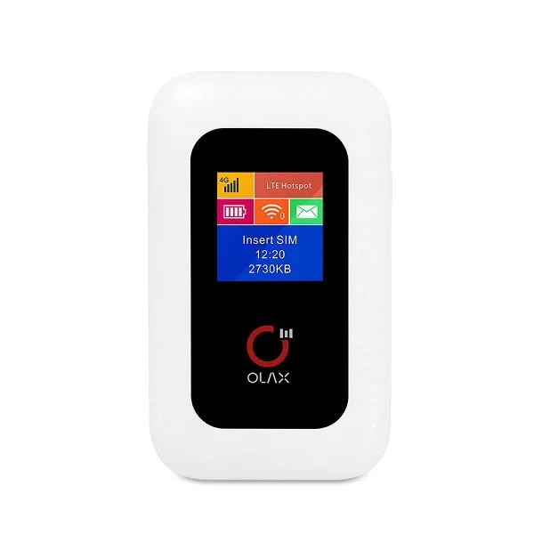 OLAX MF980L 4G LTE 150Mbps Wifi Router Hotspot Mifi with LCD Support