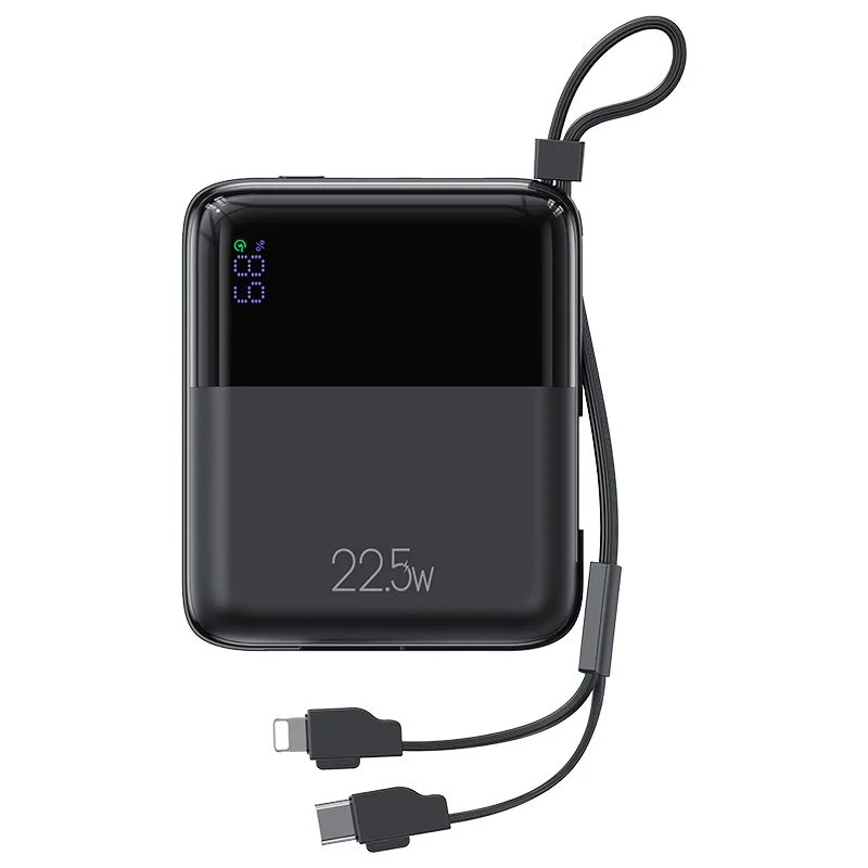 USAMS  US-CD186 PB69 10000mAh Digital Display Power Bank With Lanyard