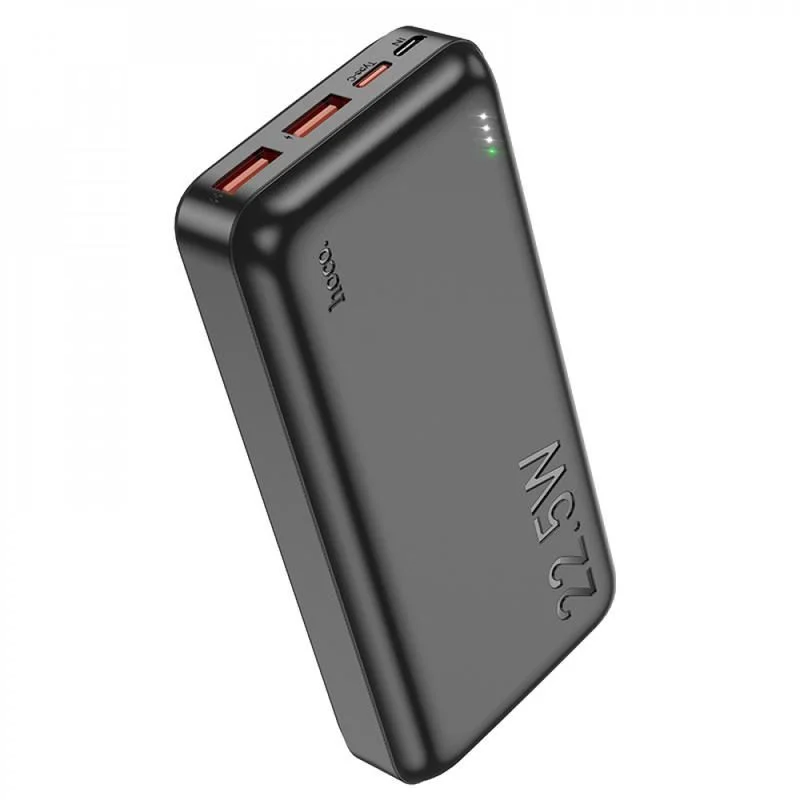 Hoco J101A 22.5W 20000MAH Fast Charging Power Bank - Black