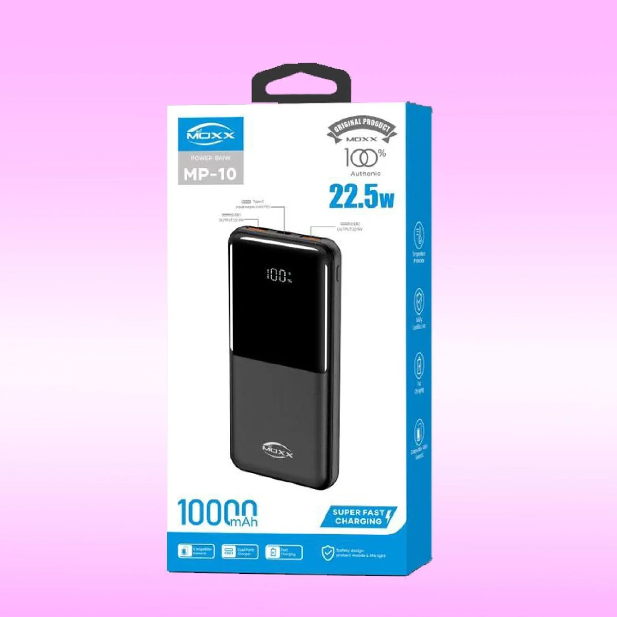MOXX MP-PB10 22.5W 10000mAh Power Bank