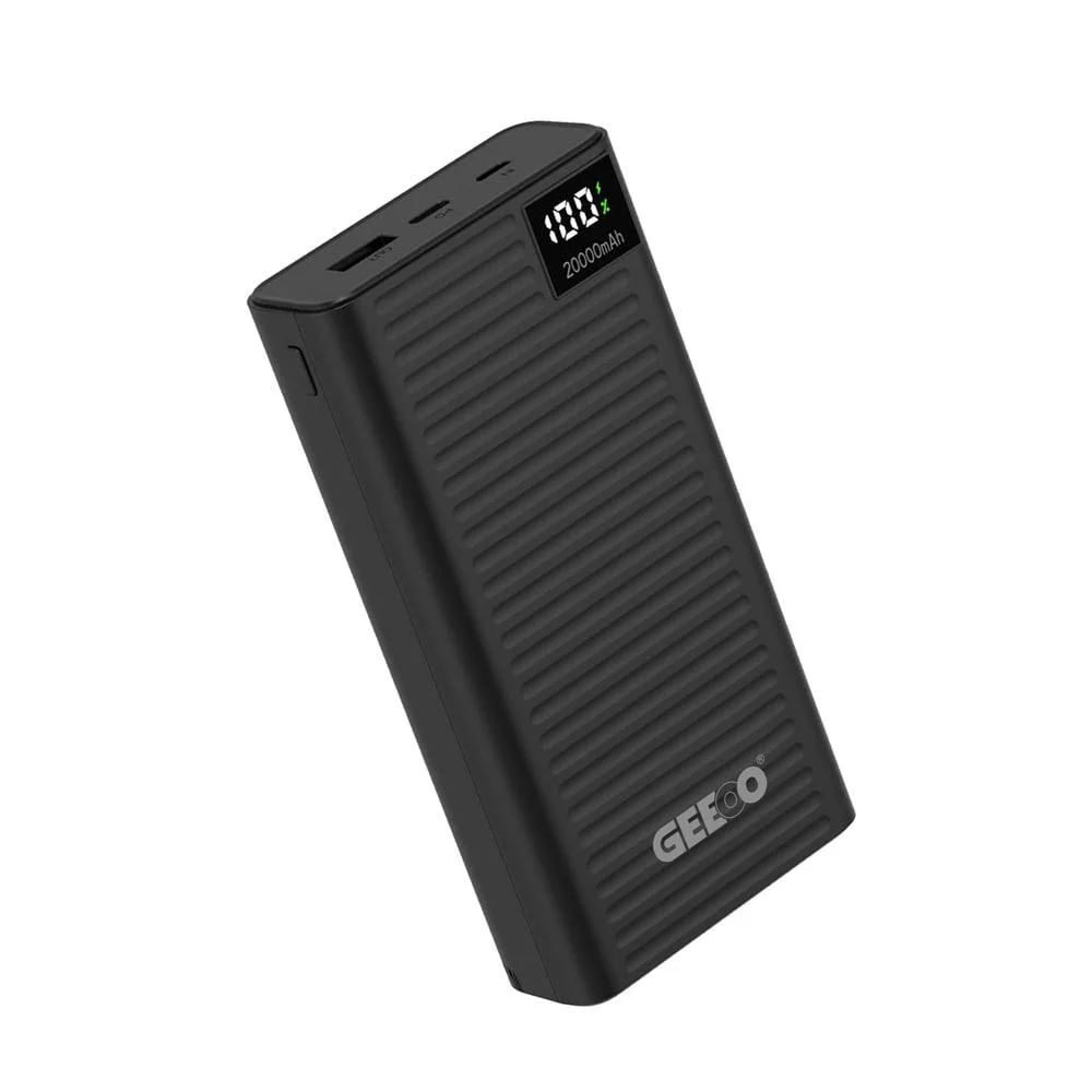 Geeoo P400 22.5W 20000mAh Power Bank-Black