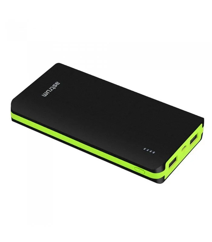 PB120 POWER BANK 10000MAH POLY 2A BLACK 