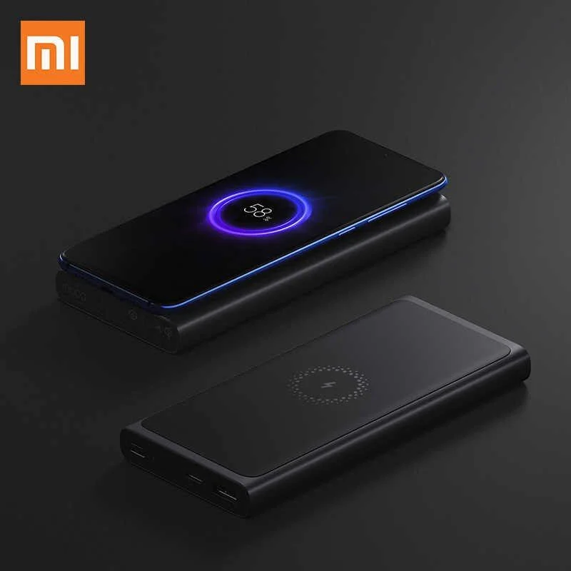 Xiaomi 10W Wireless 10000mAh Power Bank With USB Type-C  Qi Fast Charging Powerbank
