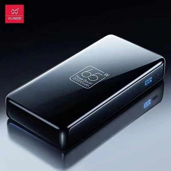 XUNDD 20000mAh High Capacity POWER BANK 65W PD Quick Charge
