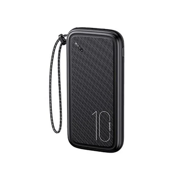 USAMS US-CD150 PB56 Dual USB 10000mAh Power Bank with Lanyard