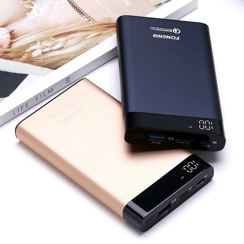 Foneng GT QC 3.0 Fast Charging 10000 Power Bank