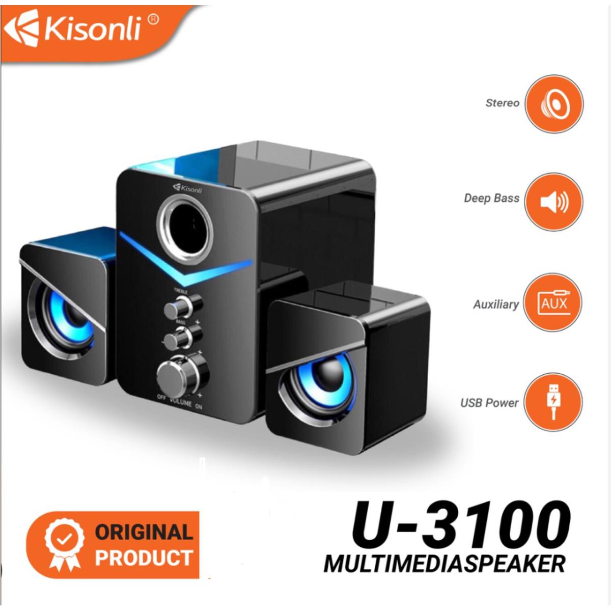 Kisonli U3100 USB Multimedia Speaker