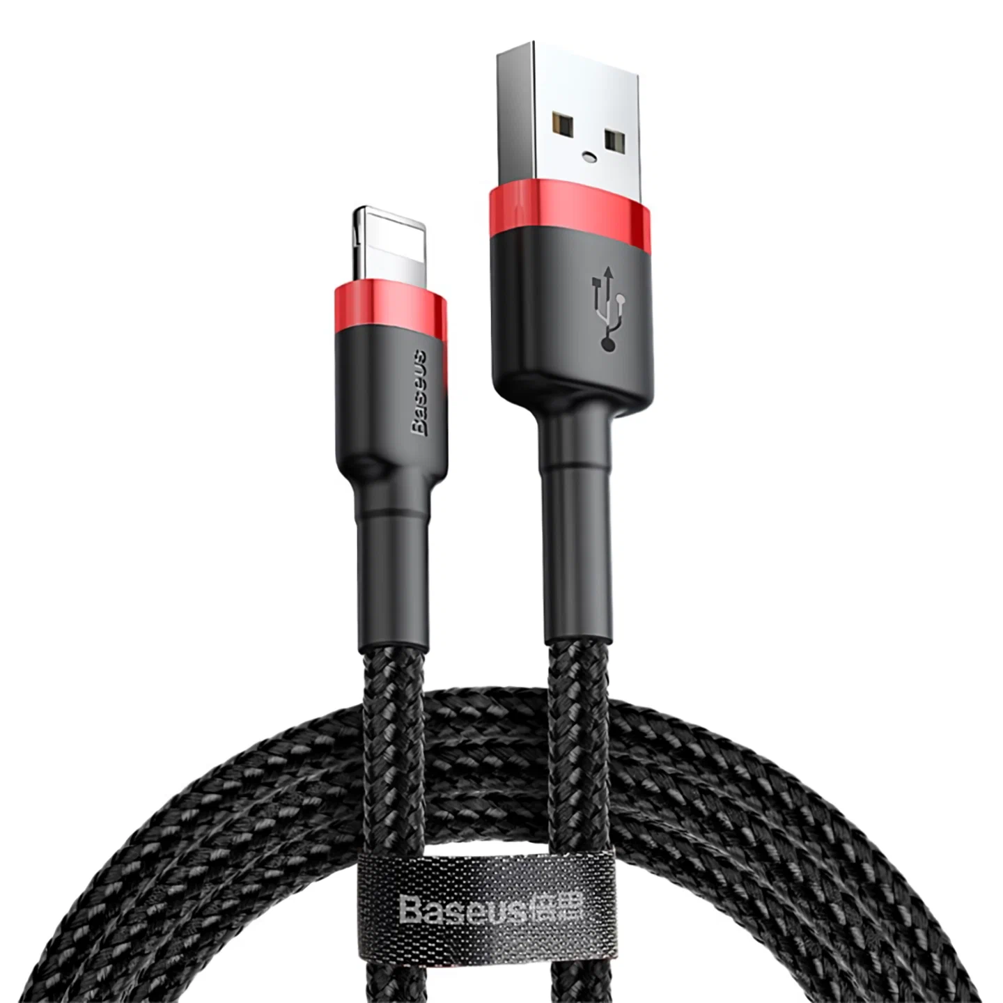 BASEUS cable cafule for lightning 1.5A 2M RED+BLACK (CALKLF-C19)
