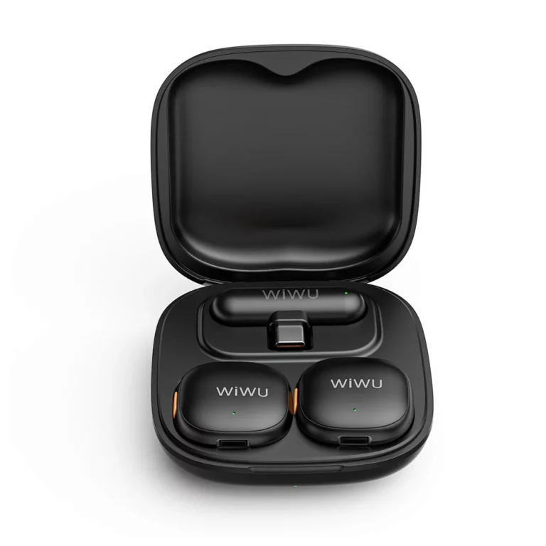 WiWU Wi-WM006 AI Powered Noise Cancelling Lavalier Microphone