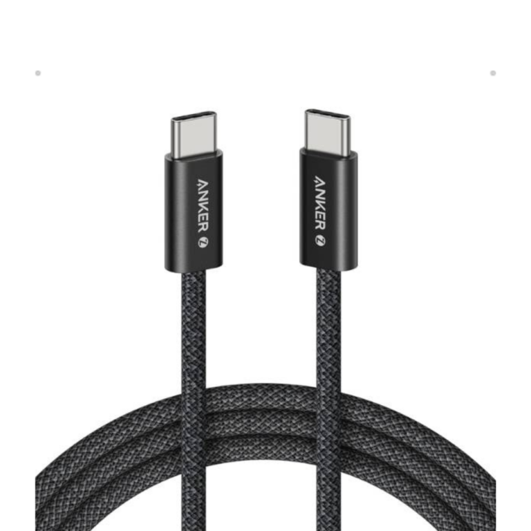 Anker Zolo 240W USB C to USB C Cable for iPhone 16 Series, MacBook &amp; Android Phones – 1.5 Meter, Black Color