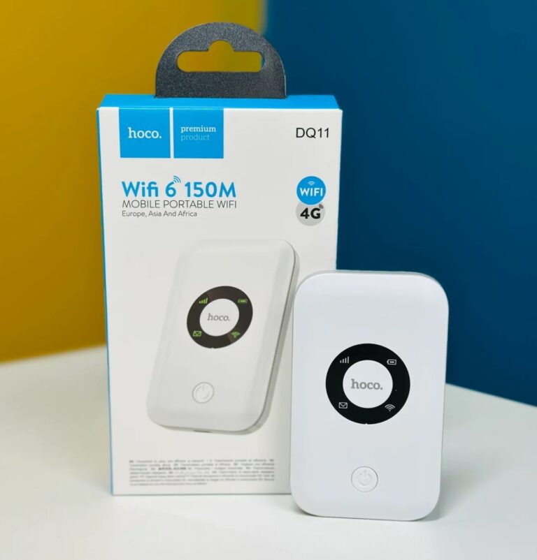 Hoco DQ11 SIM Supported Portable 4G (LTE) WiFi Router