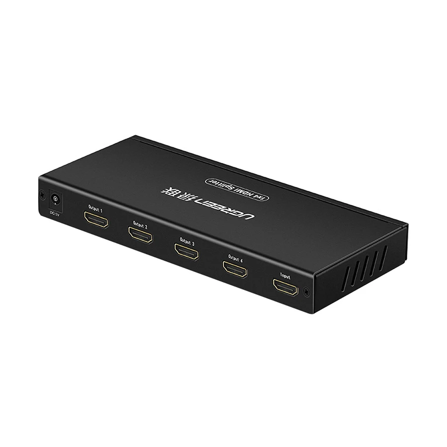 UGREEN 1x4 HDMI Amplifier Splitter Black