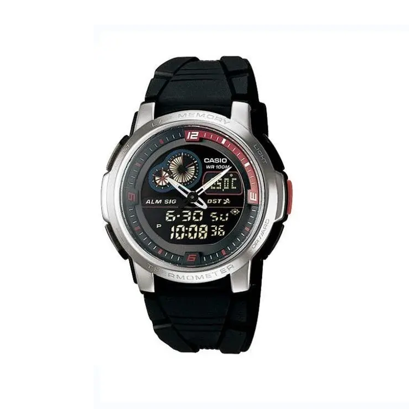 Casio Thermometer Watch - AQF-102W-1B