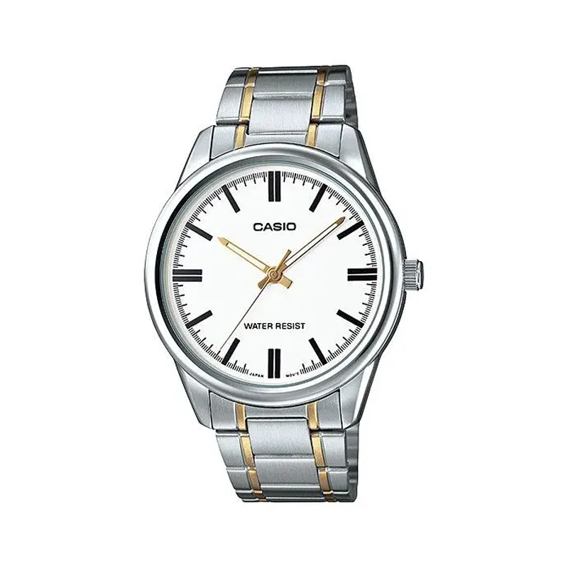 Casio Gold tone watch for Gents (MTP-V005SG-7A)