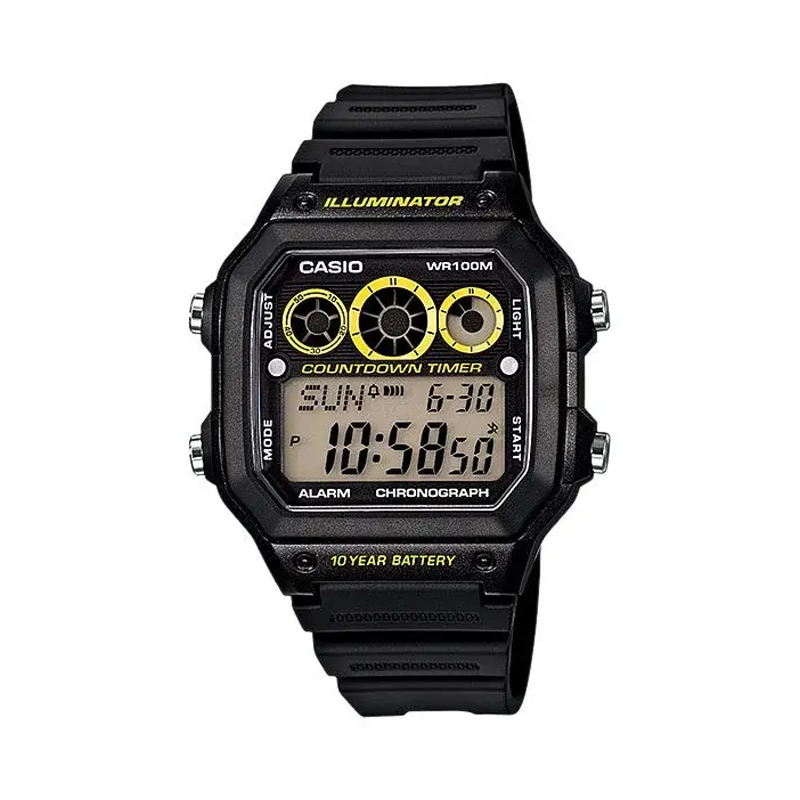 Casio Digital Watches For Men (AE-1300WH-1AV)