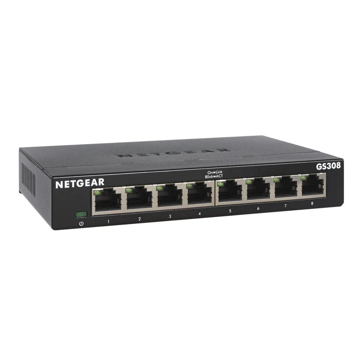 Netgear GS308P 8-Port Gigabit Ethernet Unmanaged Switch with 4-Port PoE