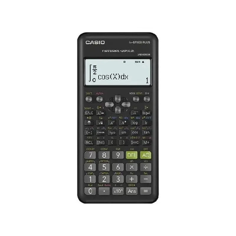 Original Casio FX-570ES Plus-2 2nd Edition Scientific Calculator