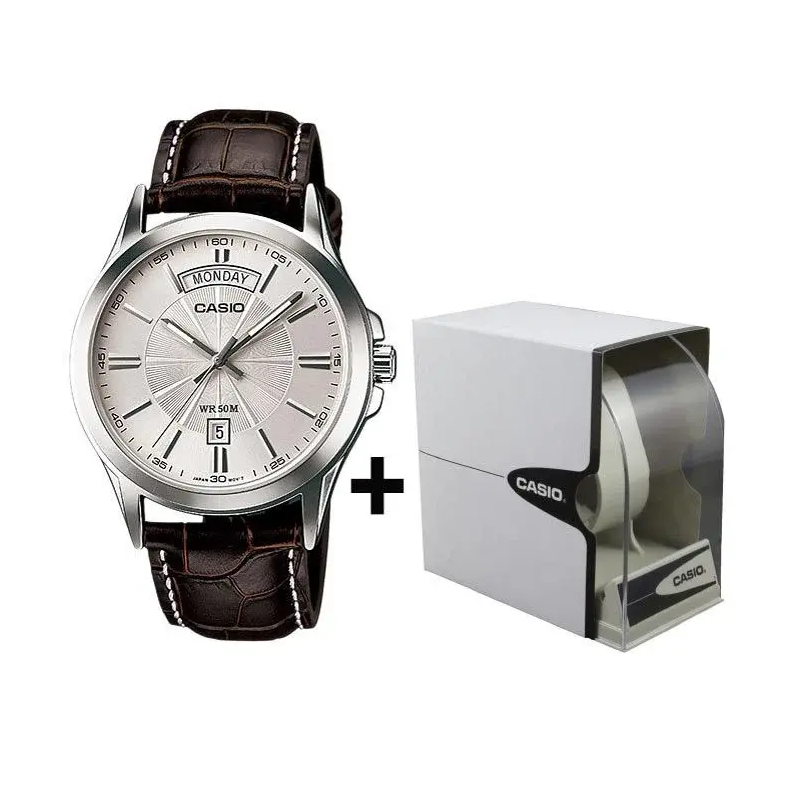 Casio Leather Belt Gents Watch (MTP-1381L-7AV)