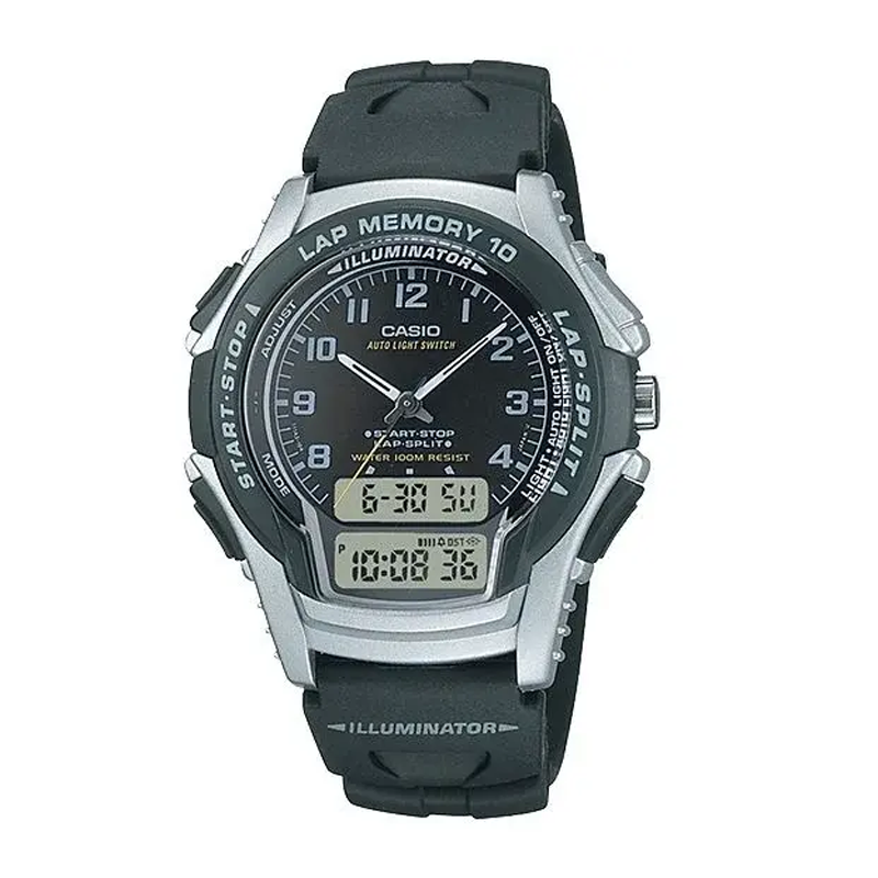 Elegant Gear watch by Casio (WS-300-1BV)