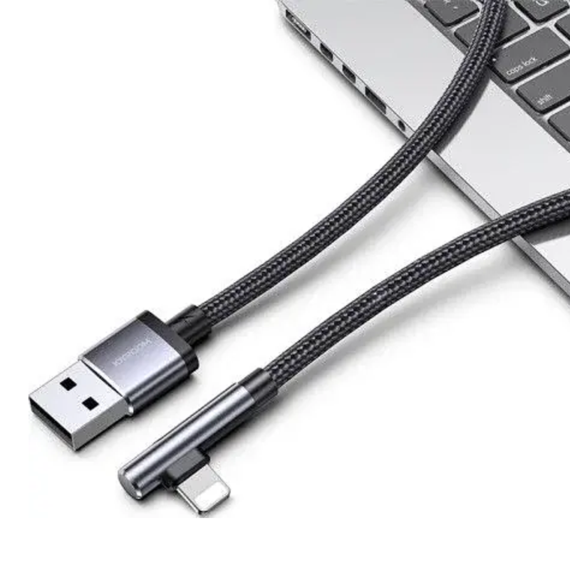 JOYROOM S-1230N4 3A Type-C / Lightining Gaming Angle Head Fast Charging Data Cable