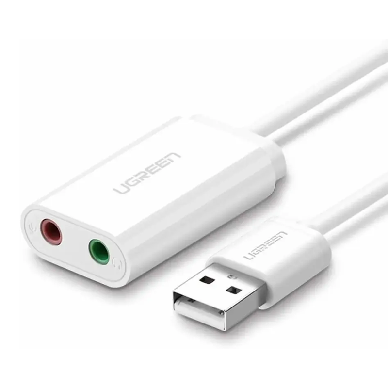 UGREEN USB 2.0 External 3.5mm Sound Card Adapter