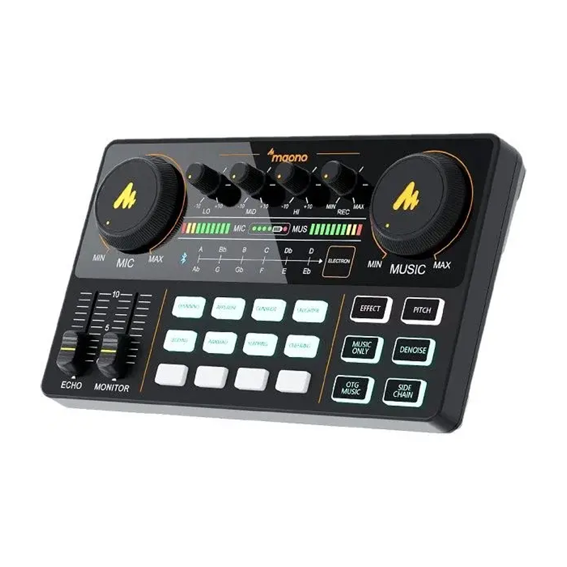 Audio Interface MAONOCASTER Lite AU- AM200 Portable All-In-One Podcast Production Studio