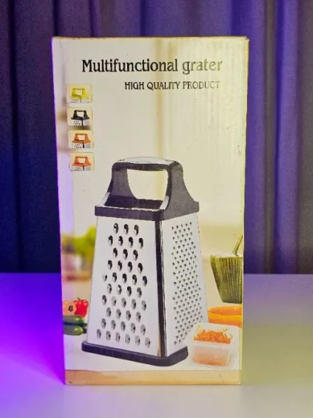 Multifunctional 4‑Sided Box Grater