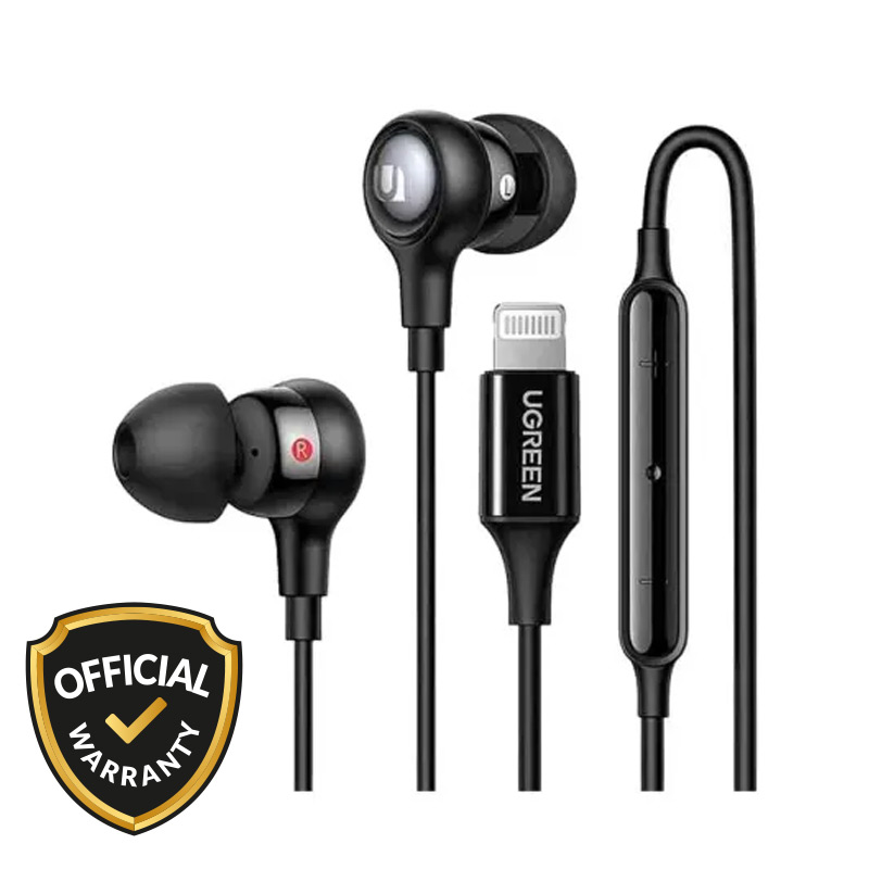 UGREEN EP103 Lightning In-Ear Wired Earphone