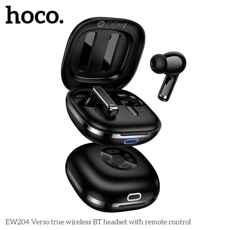 HOCO EW204 2-in-1 Remote Control TWS Wireless Headset