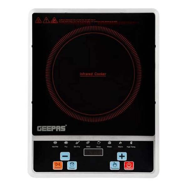 Geepas Digital Infrared Cooker- GIC6101N 2000W