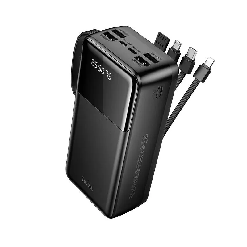 Hoco MMJ13 Rest 30000mAh Power Bank with Built in Cables