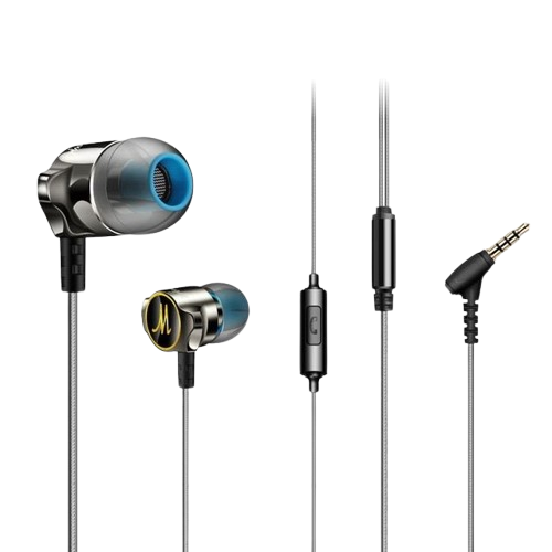 QKZ DM7 Zinc Alloy In Ear HiFi Earphone Stereo Bass Headset