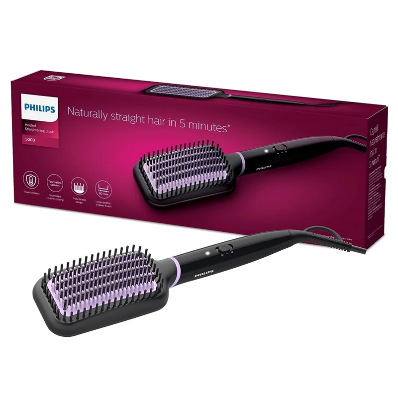 Philips BHH880/00 StyleCare Essential Heated Straightening Brush