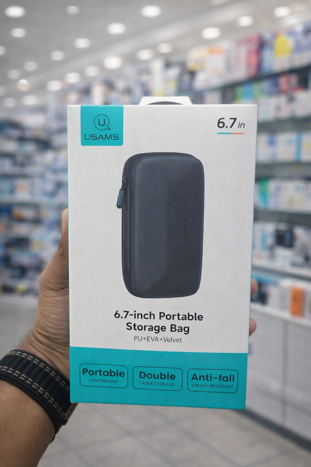 Usams 6.7-inch Portable Storage Bag