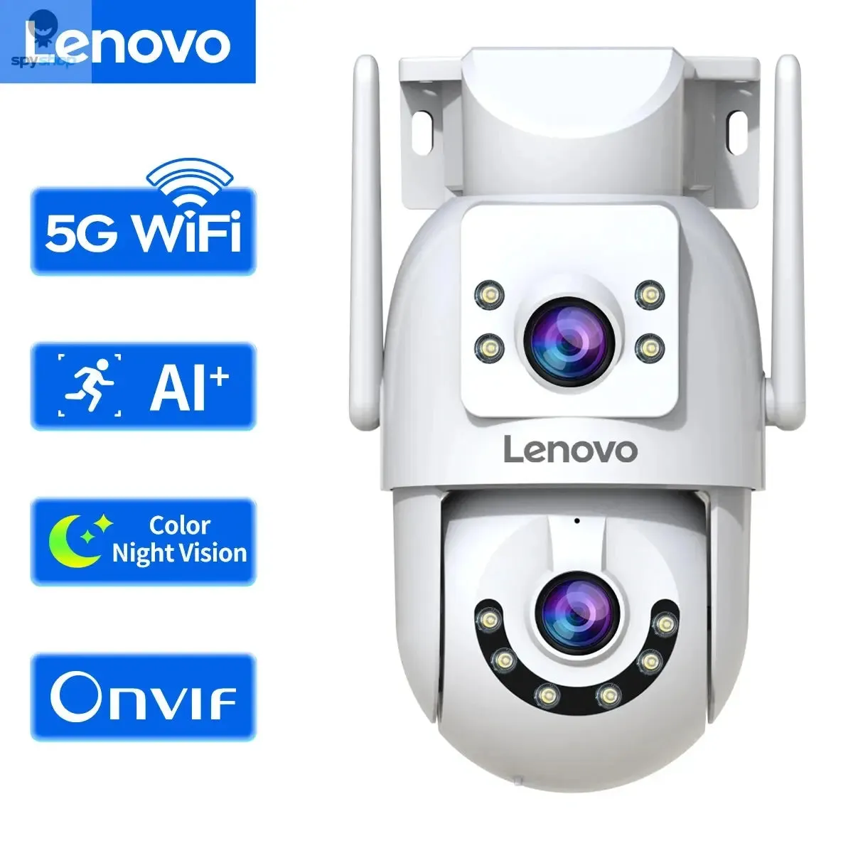 Lenovo X6T-U 4K WiFi Surveillance IP Camera