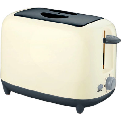 OCEAN OBT802B Toaster Bread 2 Slice Black With Cover