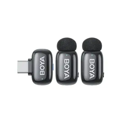 BOYA Mini 2-04 AI Noise Cancellation Super Mini Wireless Microphone