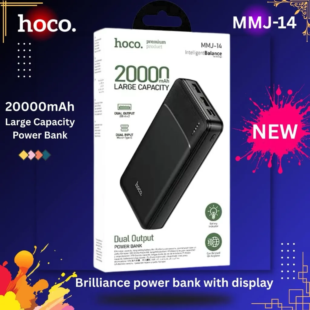 Hoco MMJ-14 20000mAh Dual Output Power Bank