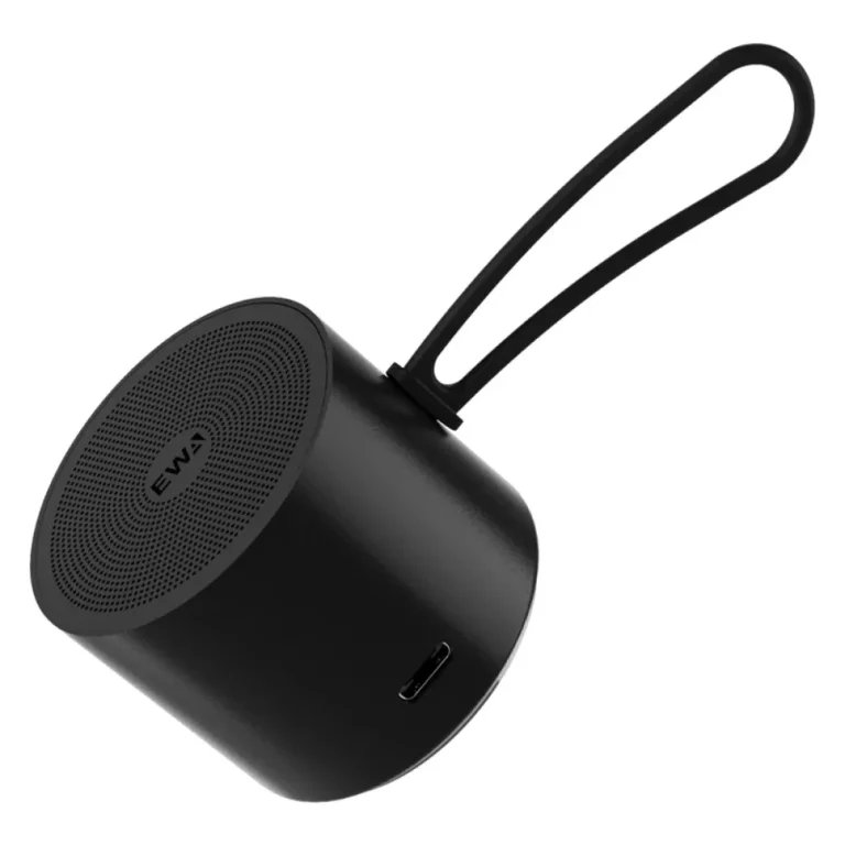 EWA A127 Compact 5W Metal Mini Bluetooth Speaker – Black