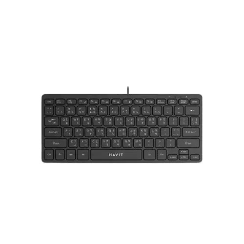 Havit KB249 79 Keys USB Wired Mini Keyboard