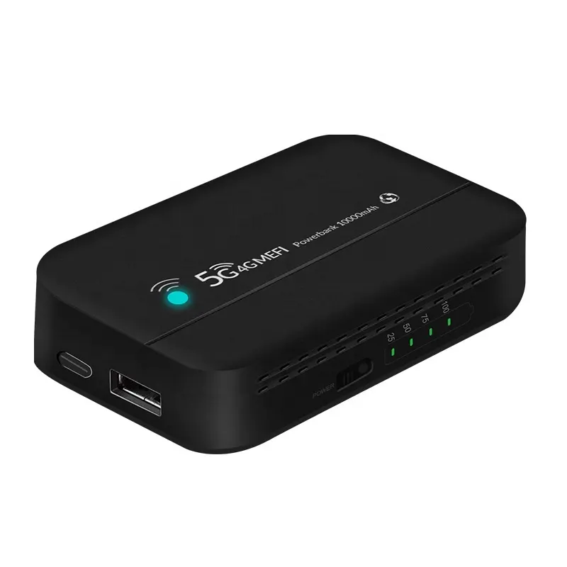 PW100 Power Bank 4G Pocket Router 10000mAh Battery 300Mbps