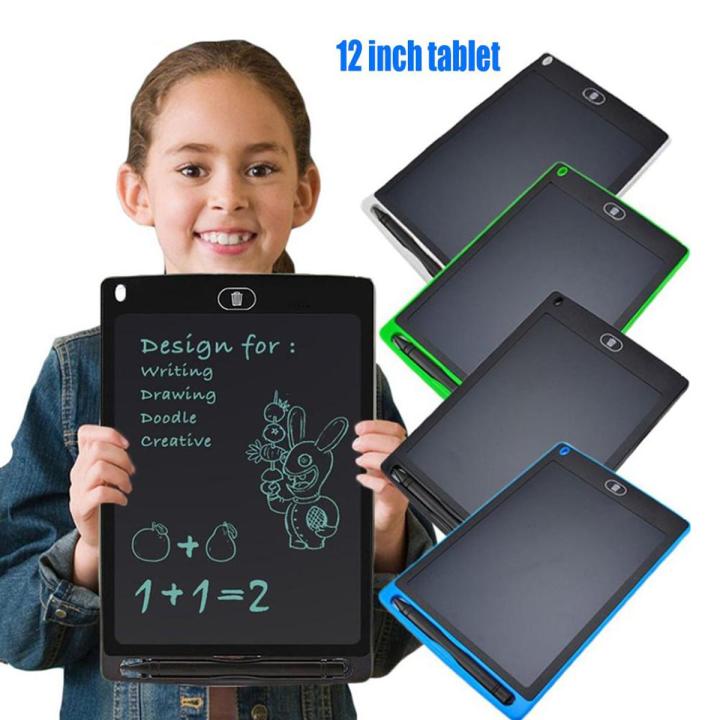 12" LCD Writing Tablet Digital Drawing Pad Doodle Board
