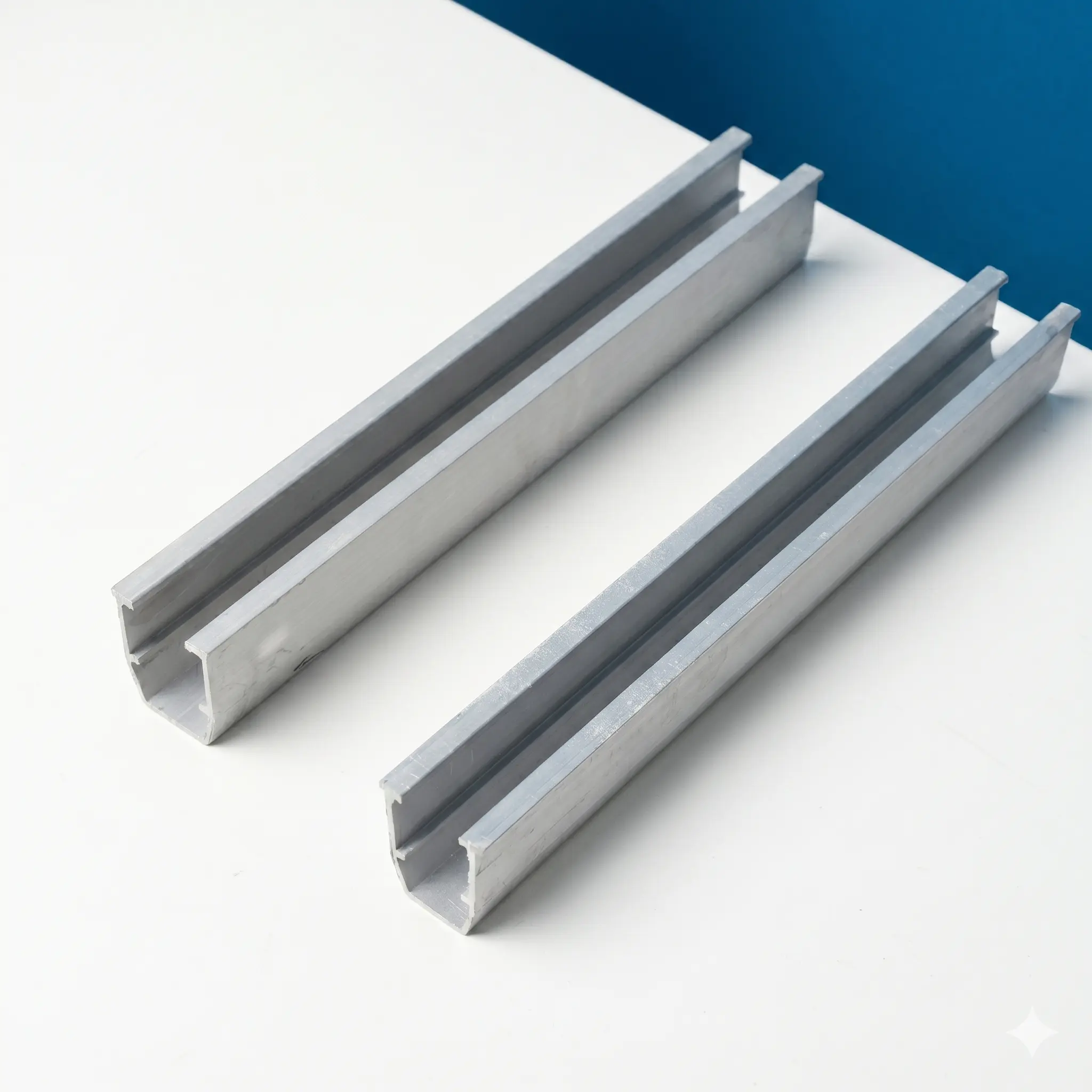 Solar Panel Mounting Structure Frame Trapezoidal Aluminum Rail  (2 pcs )