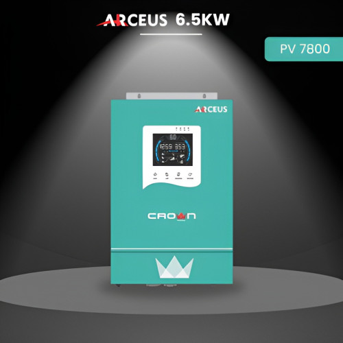Crown Micro ARCEUS-6.5KW 48V PV-7800W MPPT Solar Inverter