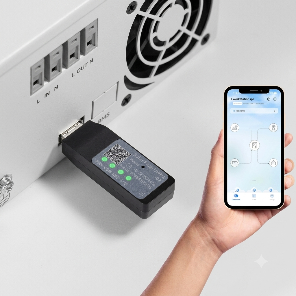 WiFi Dongle for GearUP 2KW Hybrid Solar Inverter